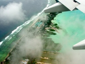 Tarawa from the air