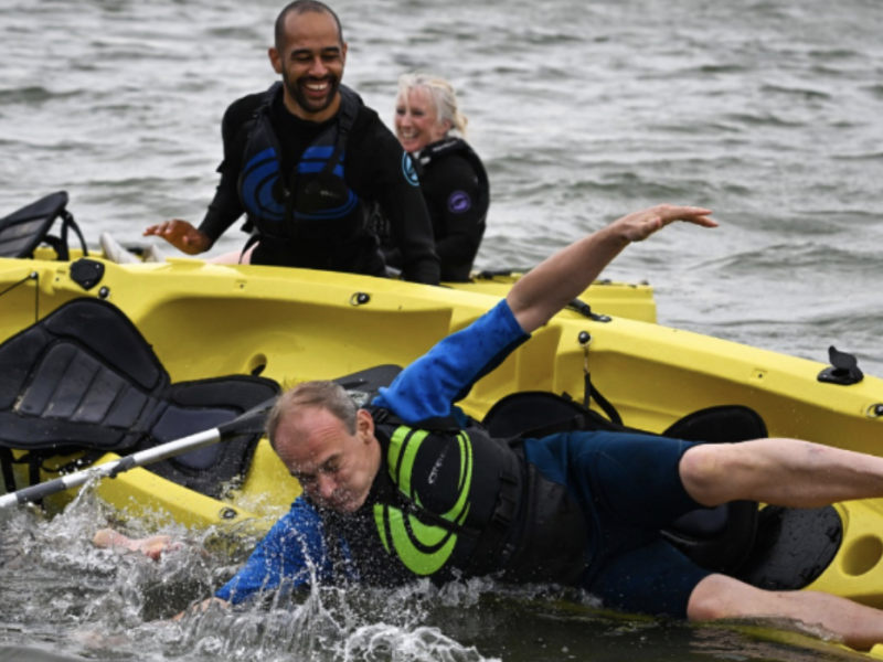 Sea Kayaking with Sir Ed